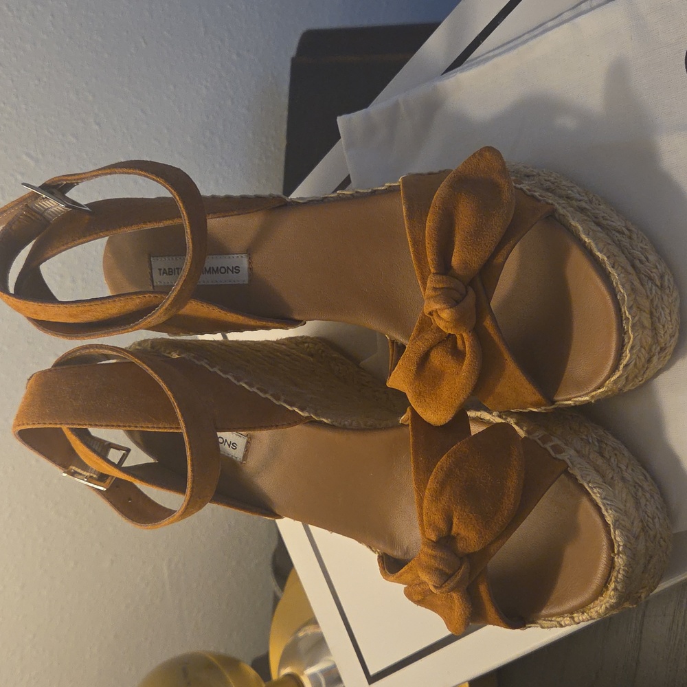 Tabitha Simmons Ross wedges NWT size 6